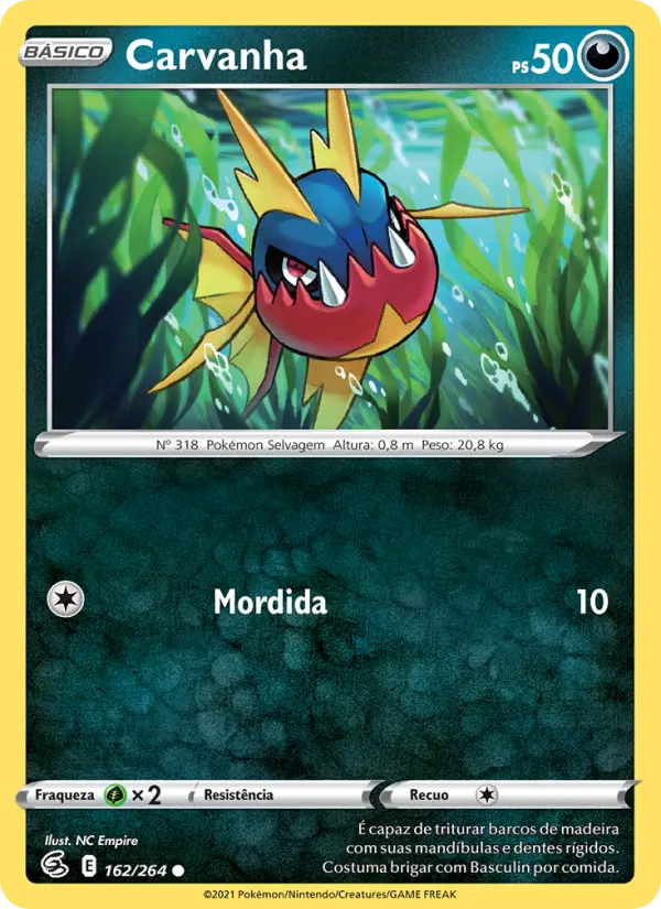 Carvanha – Pokémon TCG