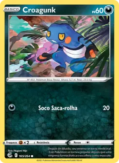 Croagunk – Carta Pokémon TCG