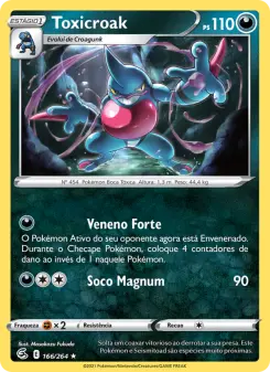 Toxicroak – Carta Pokémon TCG