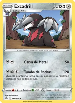 Excadrill – Carta Pokémon TCG