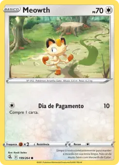 Meowth – Carta Pokémon TCG