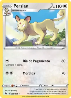 Persian – Carta Pokémon TCG