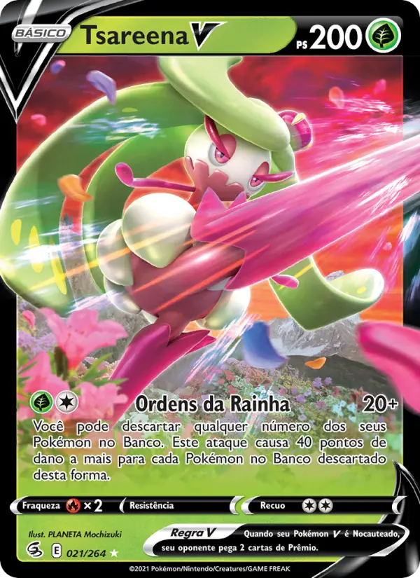 Tsareena V – Pokémon TCG