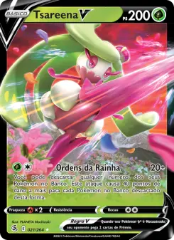 Tsareena V – Carta Pokémon TCG