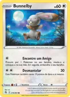 Bunnelby – Carta Pokémon TCG