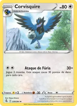 Corvisquire – Carta Pokémon TCG