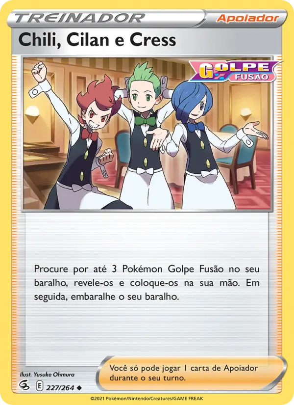 Chili, Cilan e Cress – Pokémon TCG