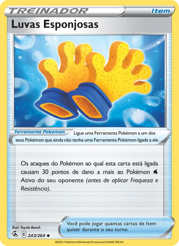 Luvas Esponjosas – Pokémon TCG