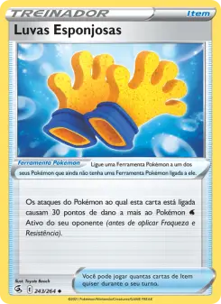 Luvas Esponjosas – Carta Pokémon TCG