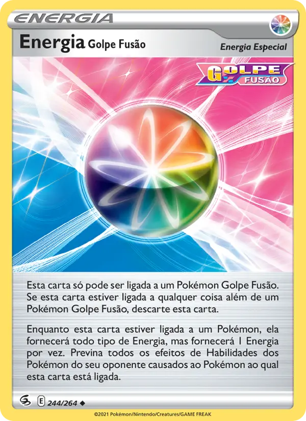 Energia Golpe Fusão – Pokémon TCG