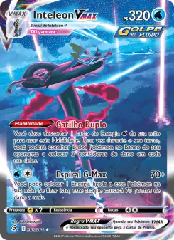 Inteleon VMAX – Carta Pokémon TCG