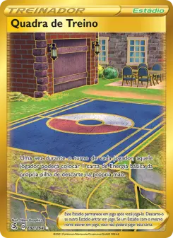 Quadra de Treino – Carta Pokémon TCG