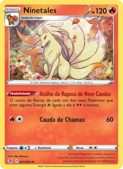 Ninetales – Carta Pokémon TCG
