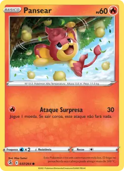 Pansear – Carta Pokémon TCG
