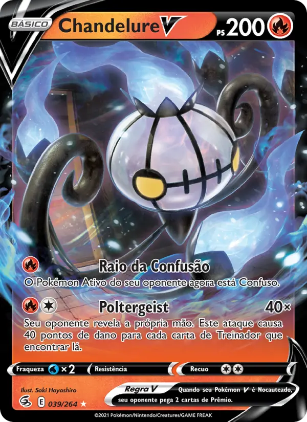 Chandelure V – Pokémon TCG