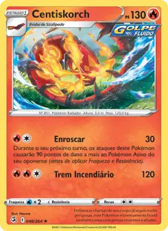 Centiskorch – Carta Pokémon TCG