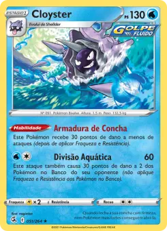 Cloyster – Carta Pokémon TCG