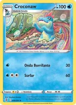 Croconaw – Carta Pokémon TCG