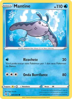 Mantine – Carta Pokémon TCG