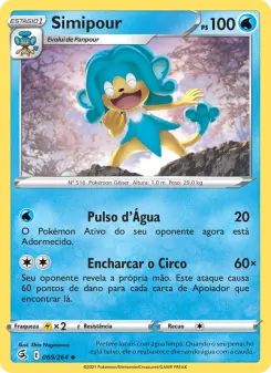 Simipour – Carta Pokémon TCG