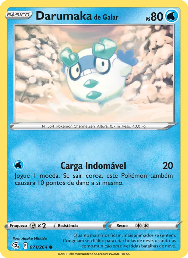 Darumaka de Galar – Pokémon TCG