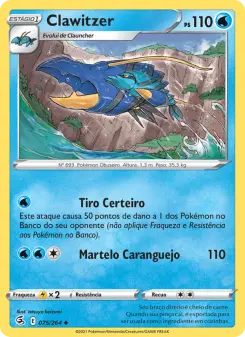 Clawitzer – Carta Pokémon TCG