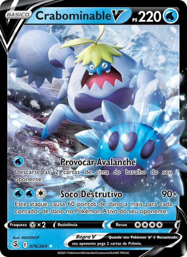Crabominable V – Pokémon TCG
