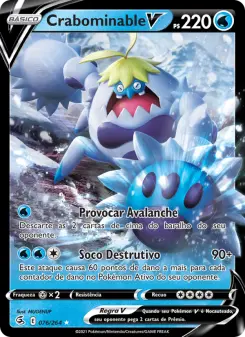 Crabominable V – Carta Pokémon TCG