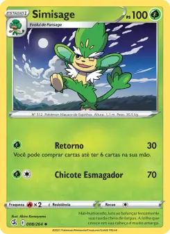 Simisage – Carta Pokémon TCG