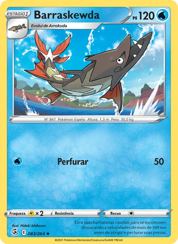 Barraskewda – Pokémon TCG