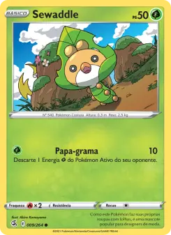 Sewaddle – Carta Pokémon TCG