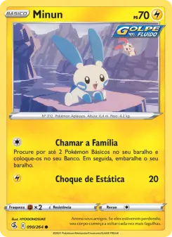 Minun – Carta Pokémon TCG