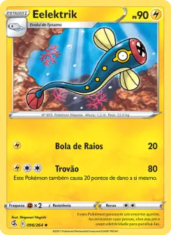 Eelektrik – Carta Pokémon TCG