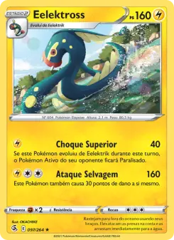 Eelektross – Carta Pokémon TCG