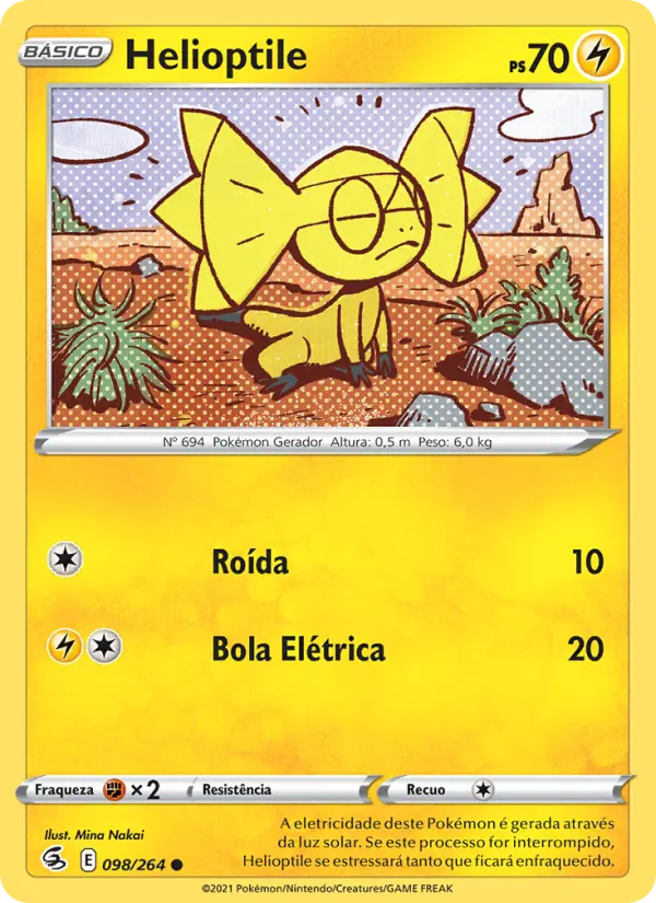 Helioptile – Pokémon TCG
