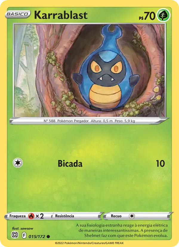 Karrablast – Pokémon TCG