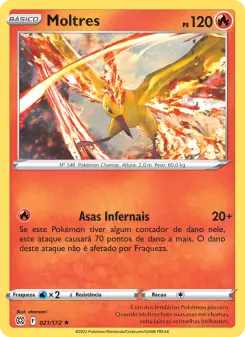 Moltres – Carta Pokémon TCG