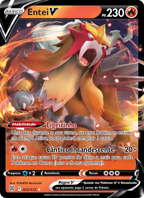 Entei V – Pokémon TCG