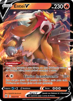 Entei V – Carta Pokémon TCG