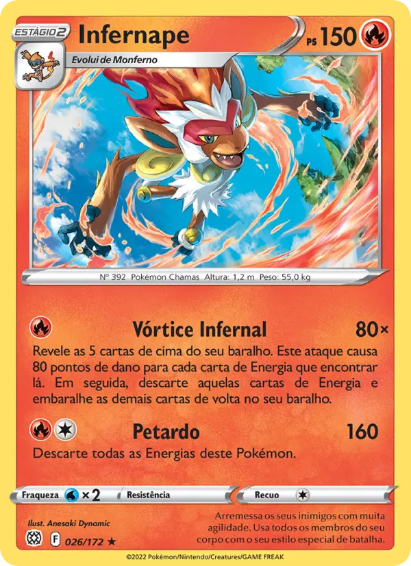 Infernape – Pokémon TCG