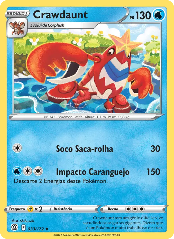 Crawdaunt – Pokémon TCG