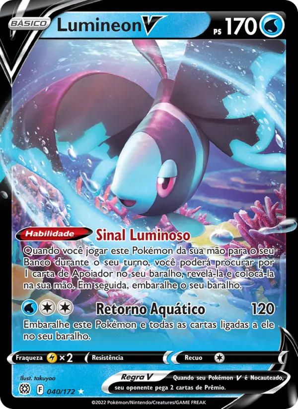 Lumineon V – Pokémon TCG