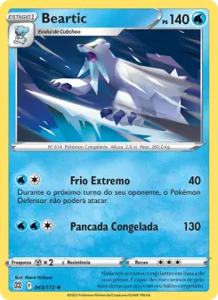 Beartic – Carta Pokémon TCG