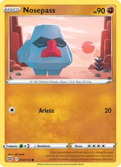 Nosepass – Carta Pokémon TCG