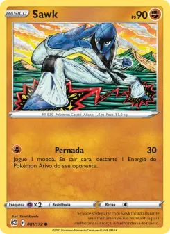Sawk – Carta Pokémon TCG