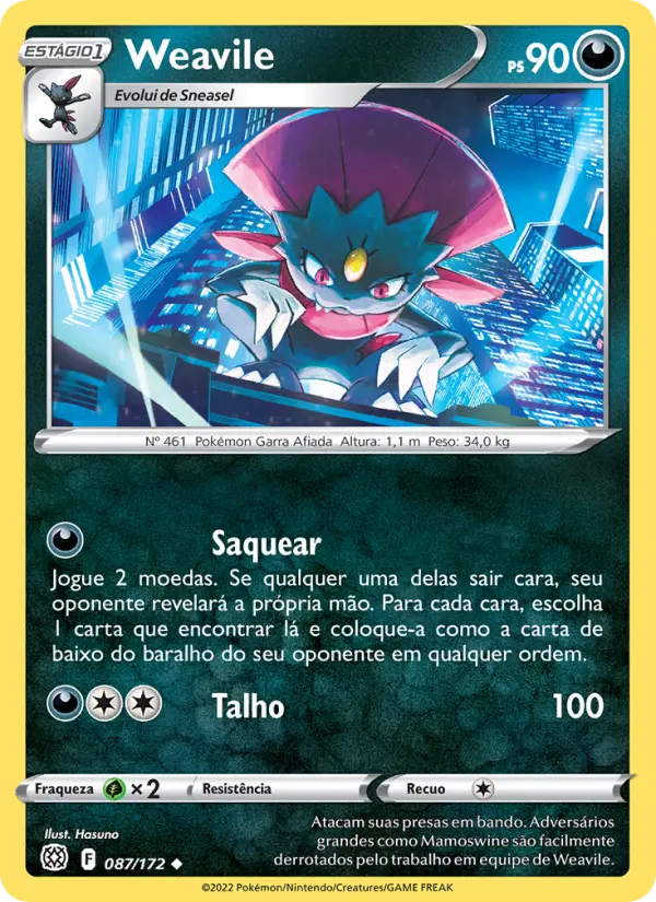 Weavile – Pokémon TCG