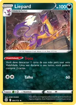 Liepard – Carta Pokémon TCG