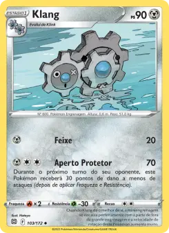 Klang – Carta Pokémon TCG