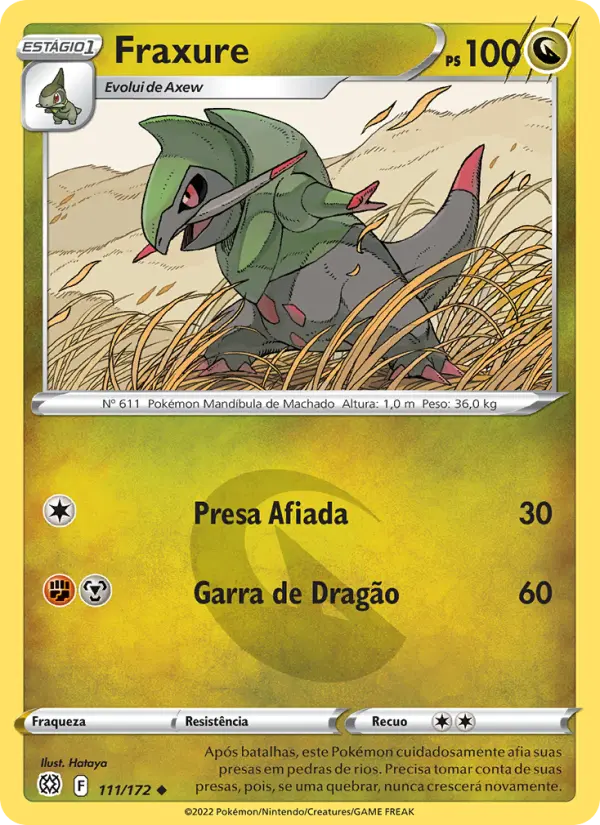 Fraxure – Pokémon TCG