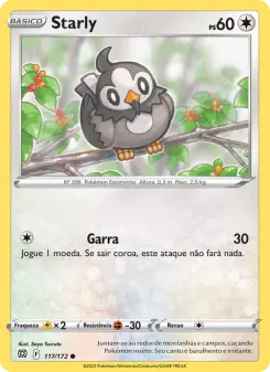 Starly – Carta Pokémon TCG